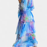 Adriana – Vestido Maxi Floral Con Estilo Elegante y Sofisticado