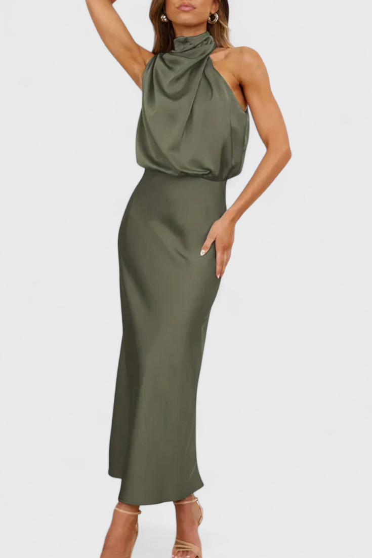 Elena – Vestido Elegante con Silueta Sofisticada y Estilo Único