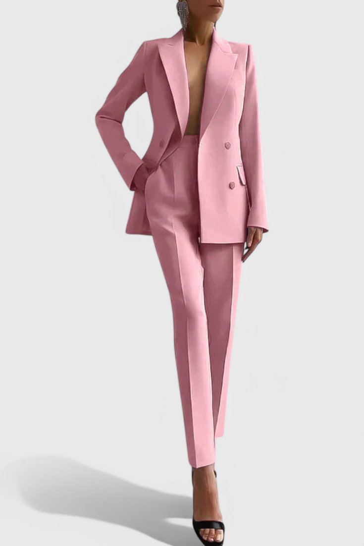 Clara – Conjunto de Blazer y Pantalón para un Estilo Sofisticado y Confortable