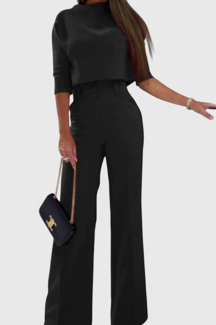 Clara – Conjunto Elegante de 2 Piezas para un Estilo Sofisticado y Relajado
