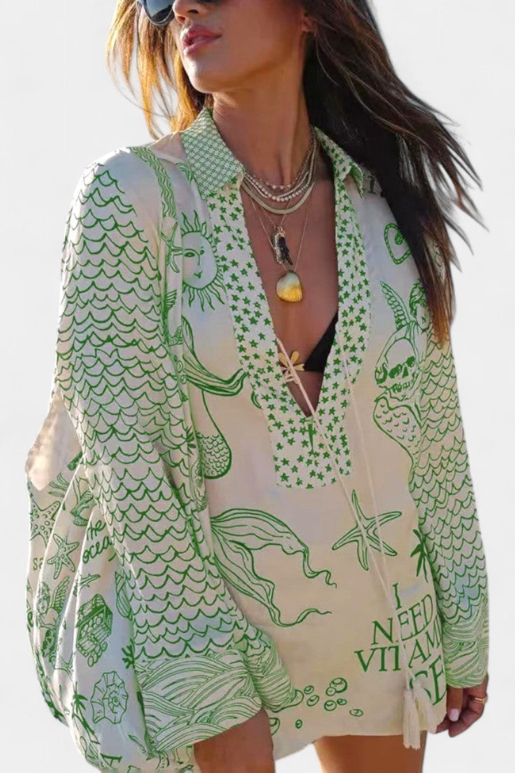 Elena – Conjunto de Camisa y Pantalones Cortos para un Estilo Fresco y Vibrante
