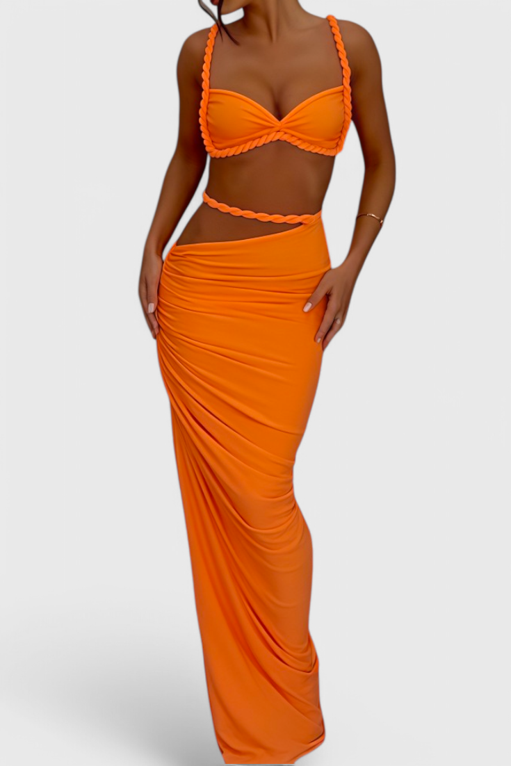 Nuria – Conjunto de Falda Con Estilo Elegante y Fresco