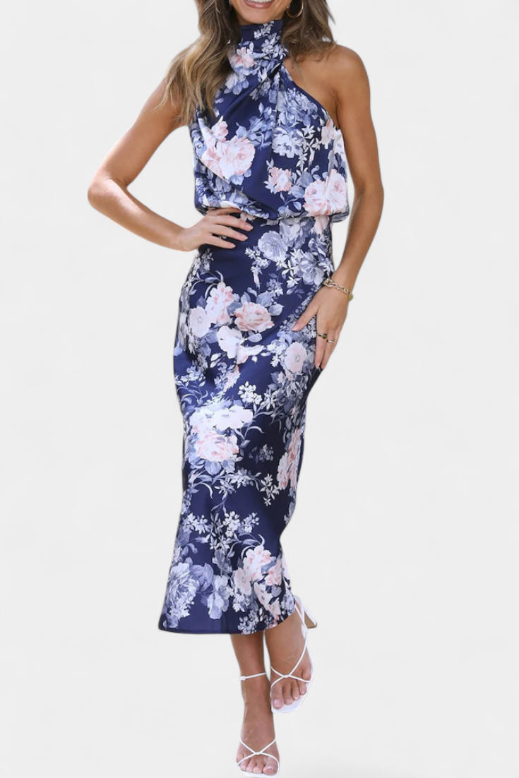 Clara – Vestido Maxi Floral con Estilo Elegante y Confortable