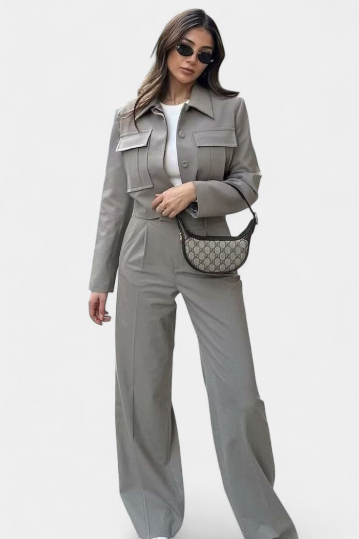 Clara – Conjunto de Lounge de Dos Piezas para Comodidad y Estilo Elegante