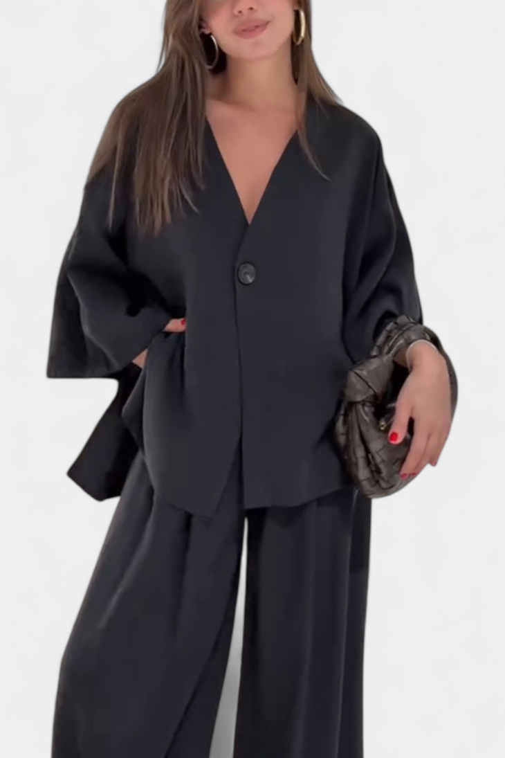 Nuria – Conjunto Oversize Moderno y Versátil para Tu Estilo Diario