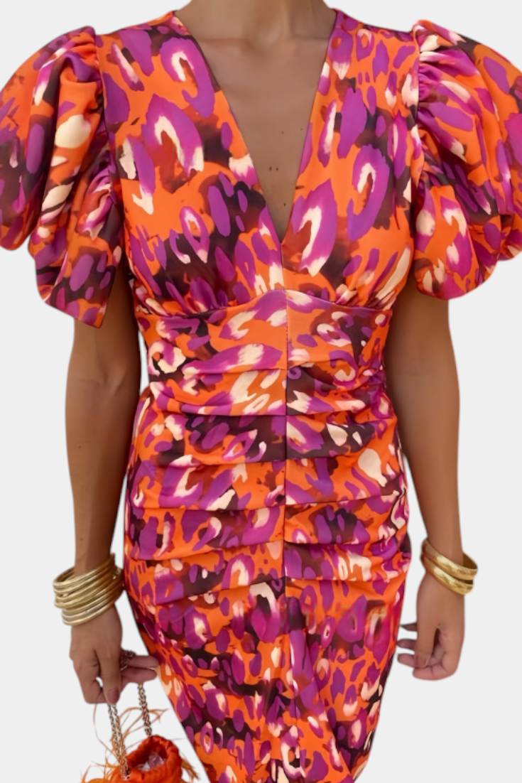 Lola – Vestido Elegante con Estilo Sofisticado y Colorido