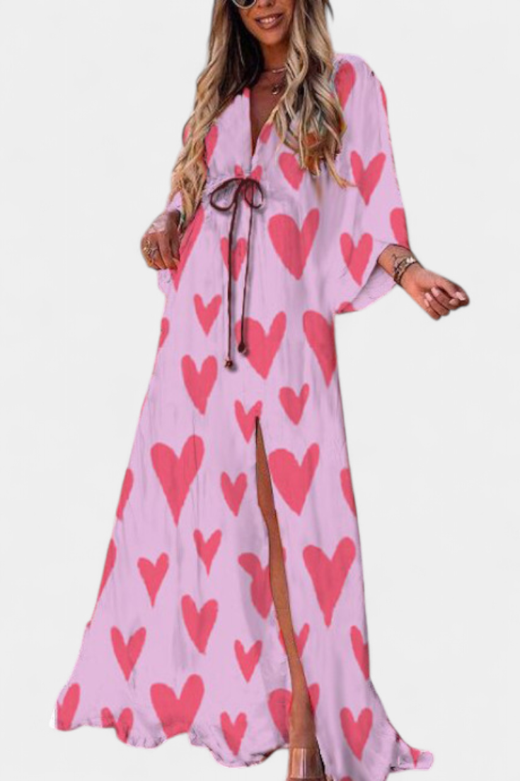 Isabel – Vestido Maxi Colorido para Momentos Especiales