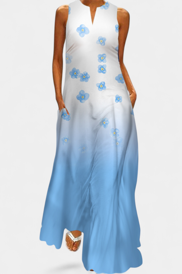 Elena – Vestido Colorido Sin Mangas Para Brillar Con Estilo