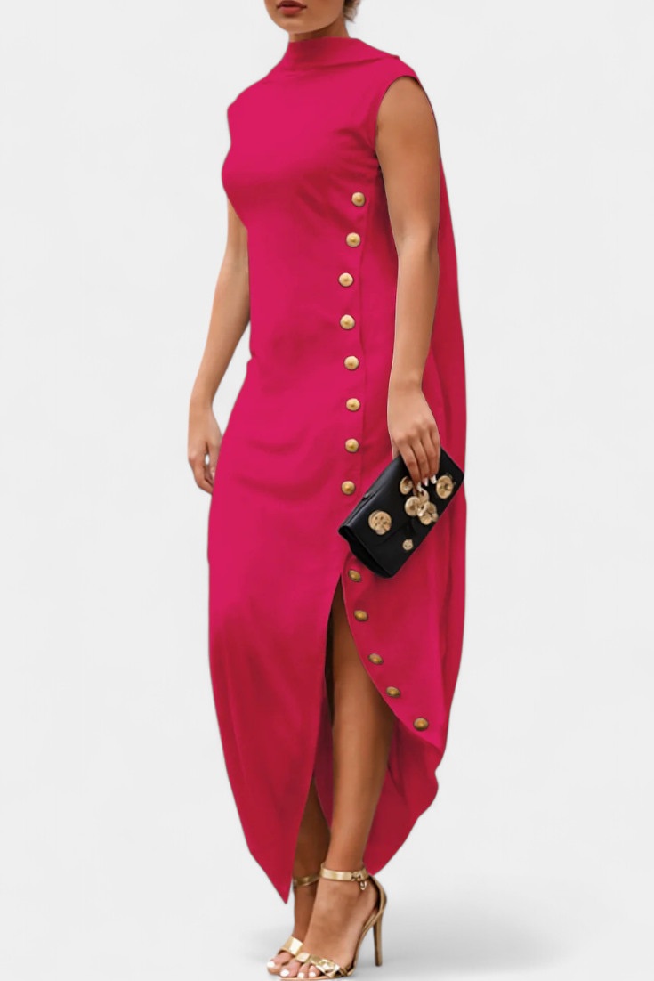Elena – Vestido Asimétrico Con Estilo Único y Elegante