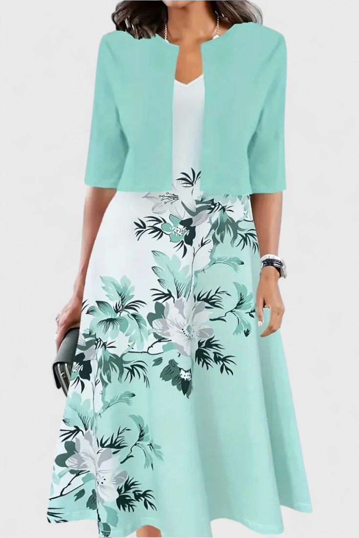 Isabel – Vestido Floral Elegante Para Brillar En Cualquier Ocasión