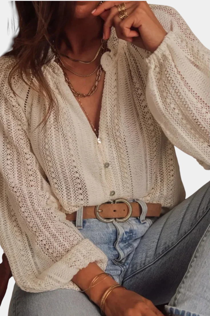 Valentina – Blusa Bohemia Con Estilo Elegante Para El Verano