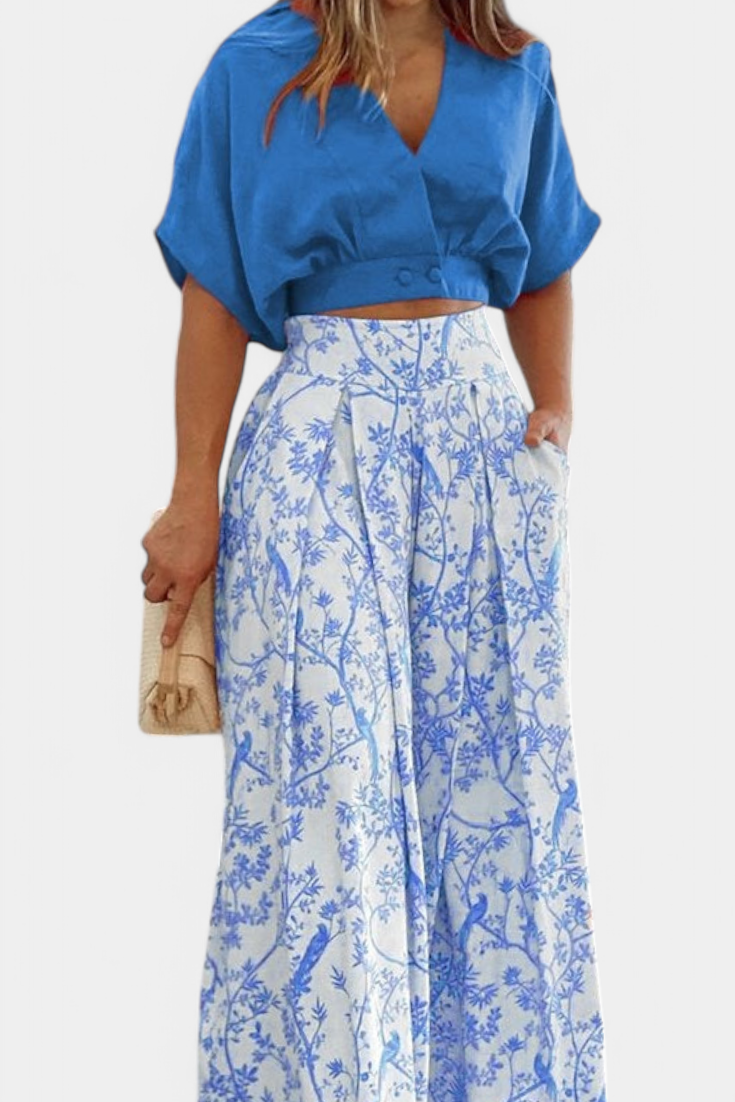 Clara – Conjunto Boho de Estilo Relajado y Elegante