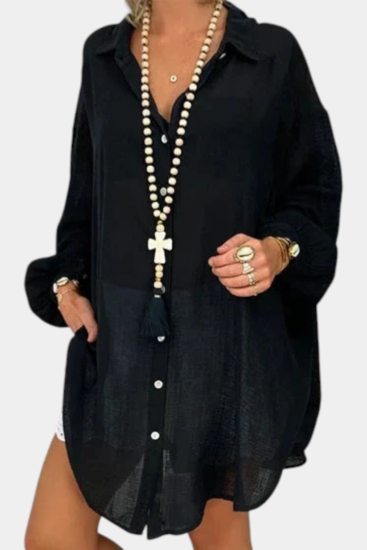 Claudia – Camisa Oversized Ideal Para Tu Estilo Verano