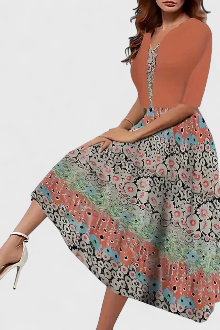 Estrella – Conjunto de Vestido Blazer Midi para un Look Sofisticado y Versátil