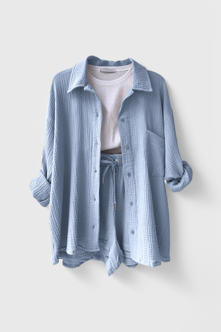 Claudia – Conjunto Chic para Momentos Cómodos y Elegantes