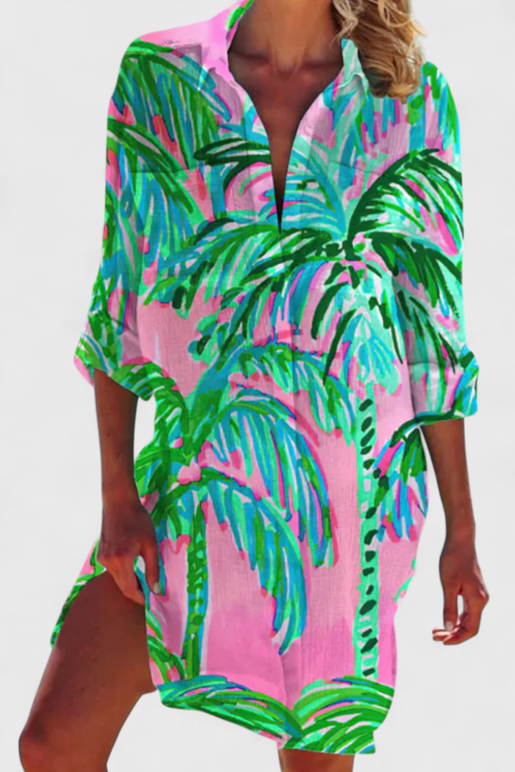 Inés – Camiseta de Verano Chic y Colorida