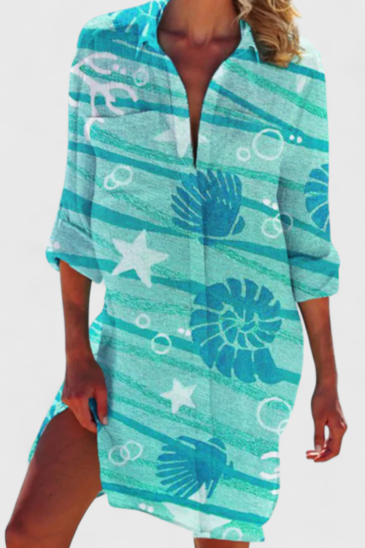 Inés – Camiseta de Verano Chic y Colorida