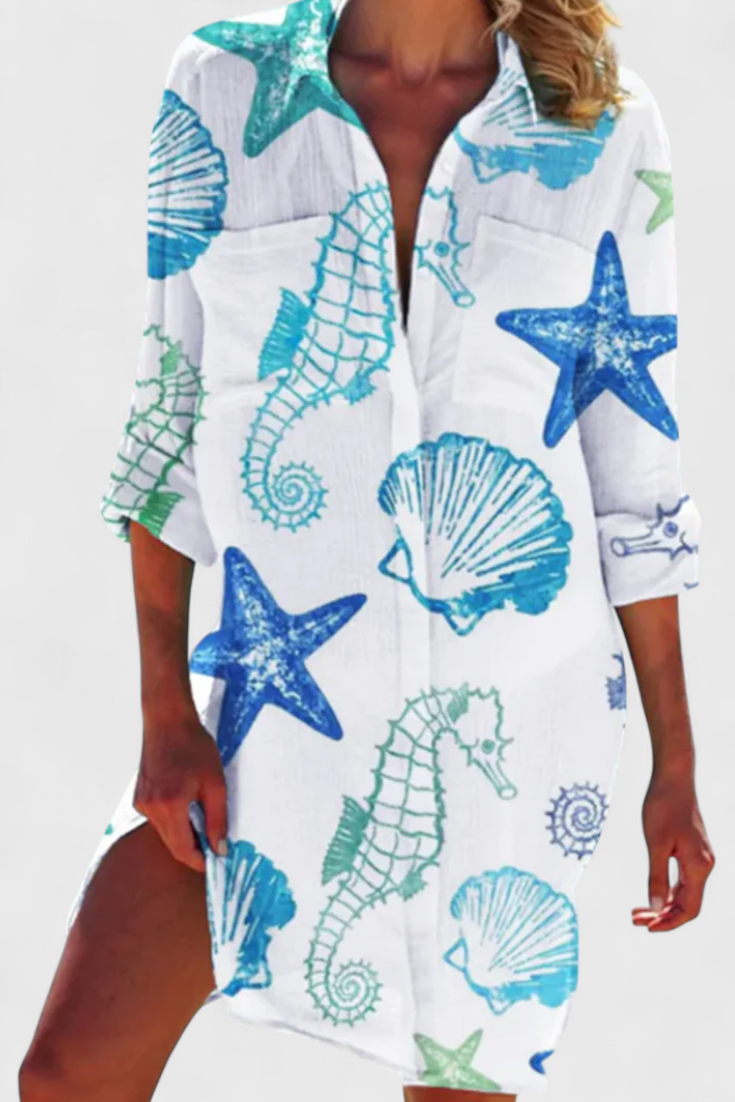 Inés – Camiseta de Verano Chic y Colorida