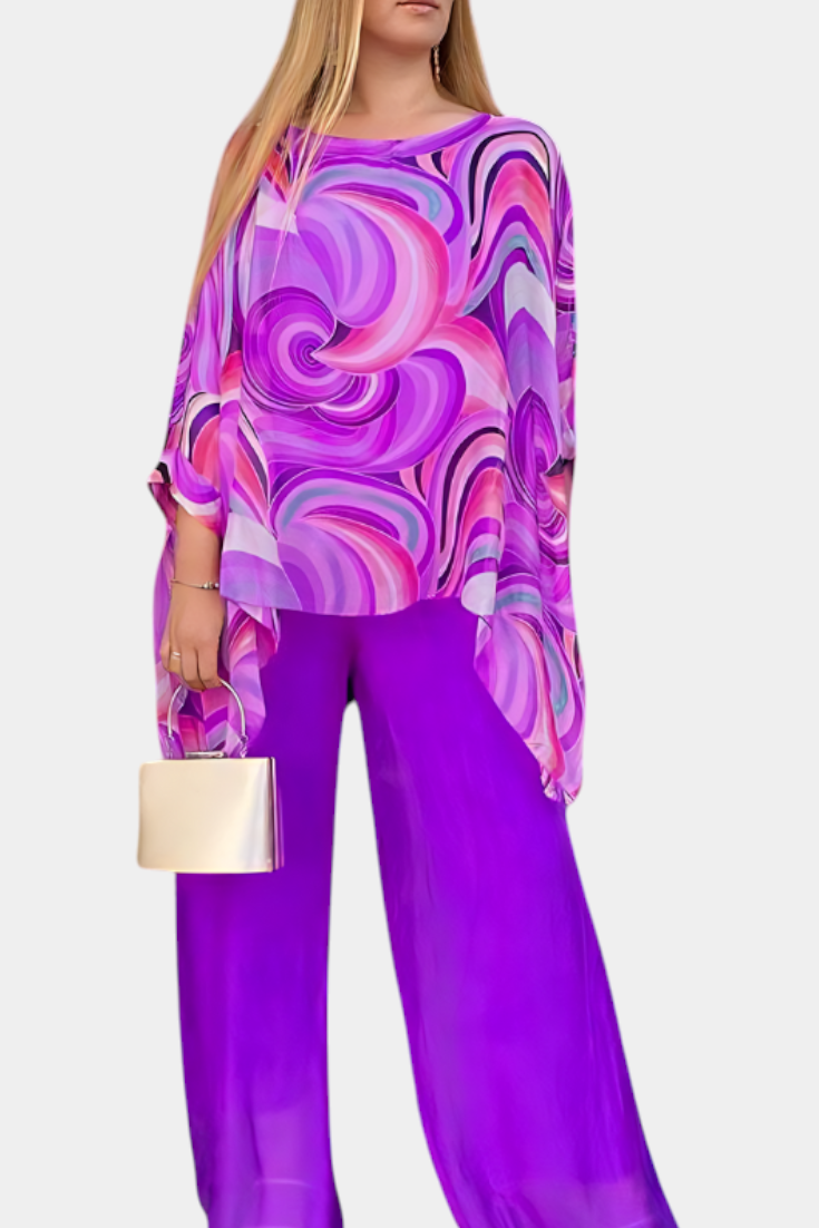 Claudia – Conjunto Colorido de Verano para Estilo Fresco y Versátil