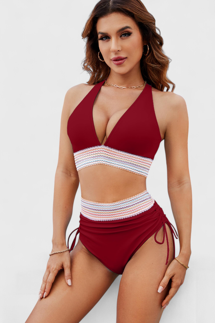 Carla – Bikini de Cintura Alta para una Silueta Perfecta y Confortable