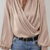 Clara – Blusa Elegante de Manga Larga para un Estilo Atemporal y Sofisticado