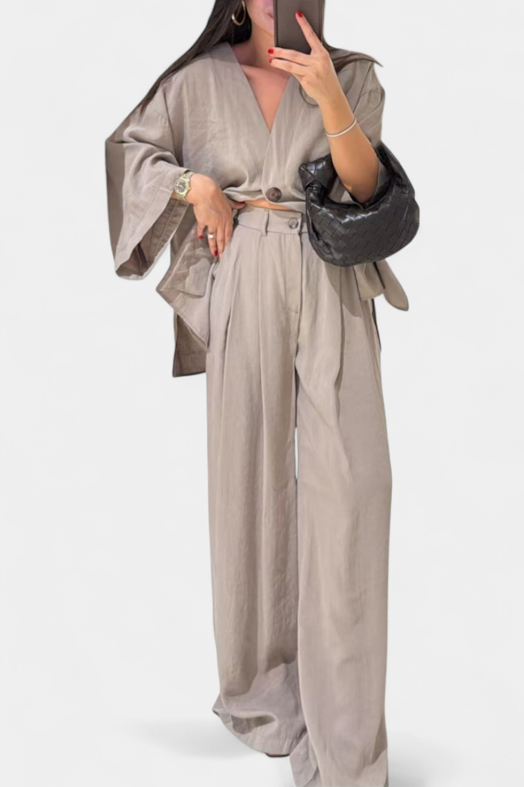 Nuria – Conjunto Oversize Moderno y Versátil para Tu Estilo Diario