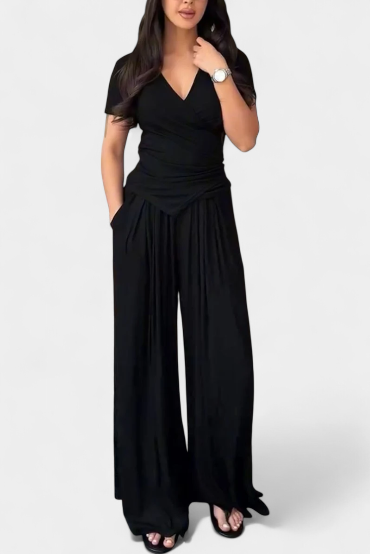 Clara – Conjunto Cómodo de Dos Piezas para un Estilo Relajado y Elegante