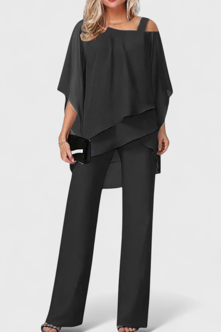 María – Conjunto Elegante de Dos Piezas para un Estilo Sofisticado y Cómodo