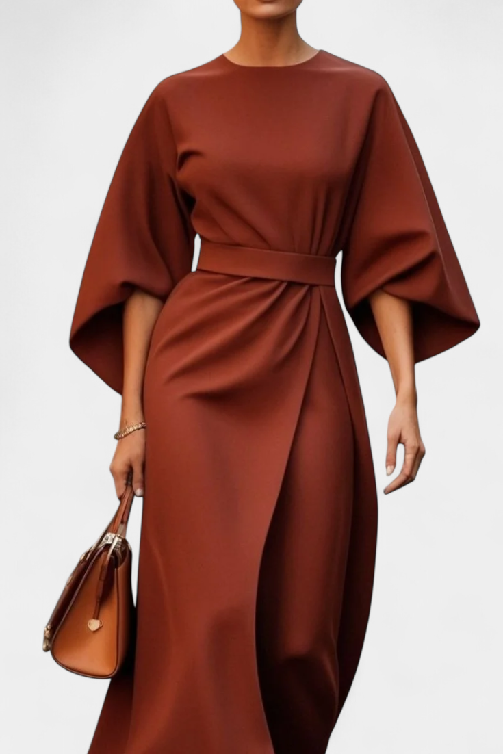 Micaela – Vestido Midi Con Estilo Elegante Para Cada Ocasión