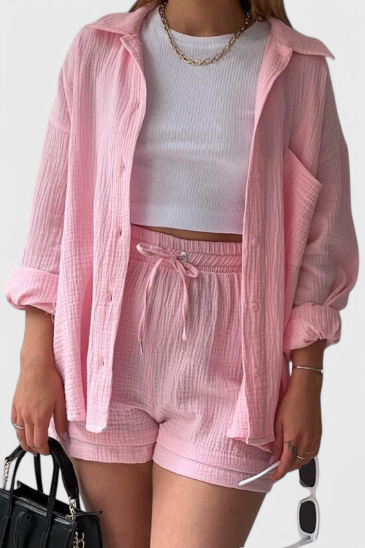 Claudia – Conjunto Chic para Momentos Cómodos y Elegantes