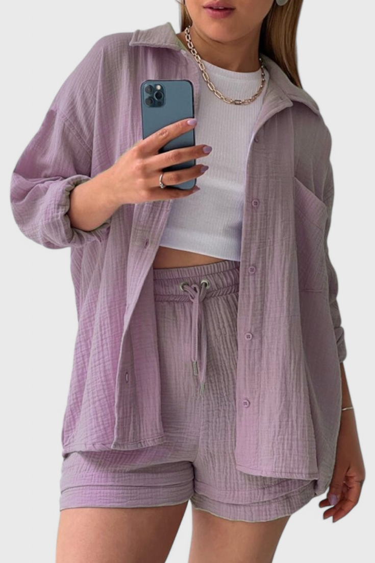 Claudia – Conjunto Chic para Momentos Cómodos y Elegantes