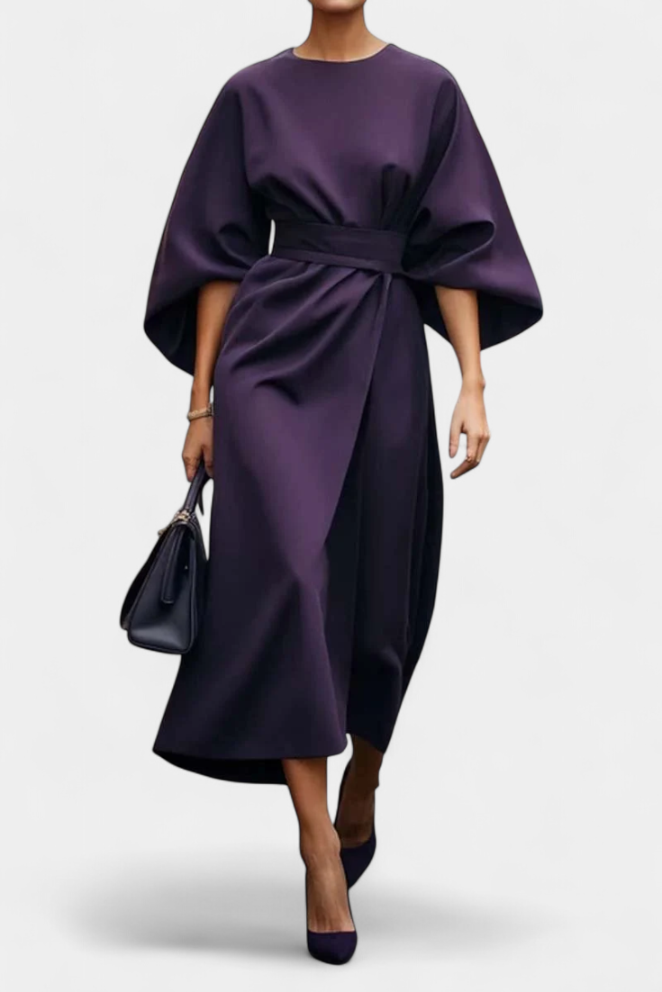 Micaela – Vestido Midi Con Estilo Elegante Para Cada Ocasión