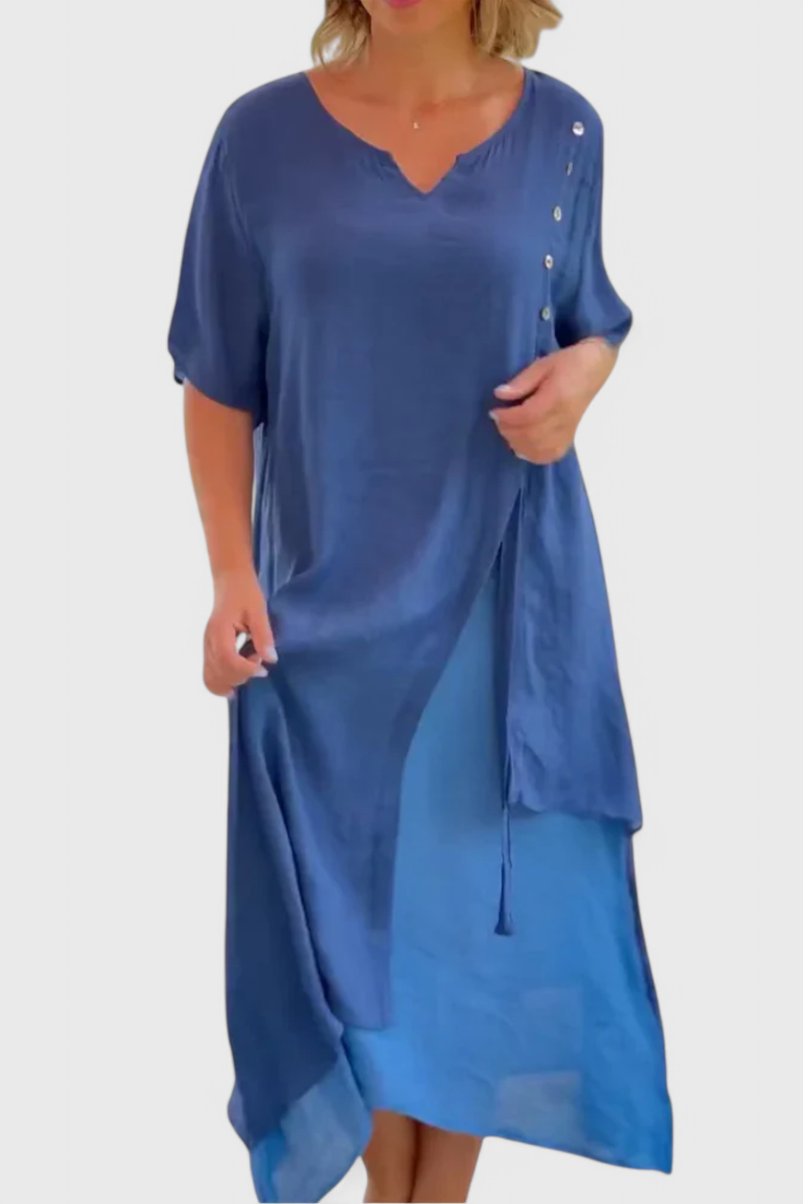 Lola – Vestido Midi Atemporal Para Una Elegancia Sin Esfuerzo