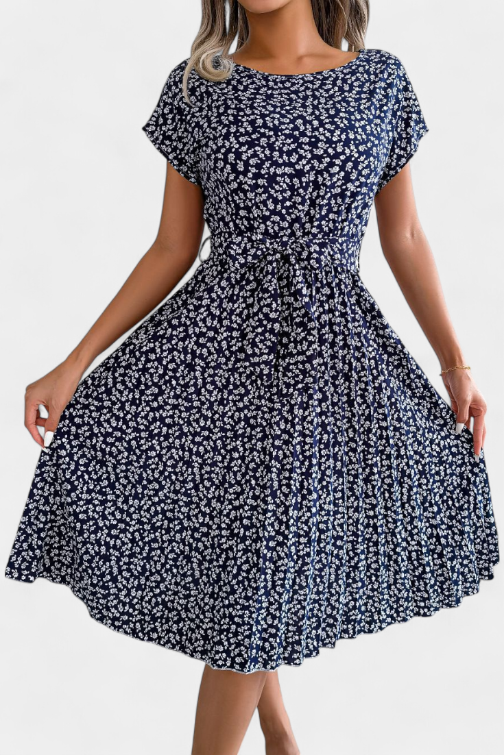 Teresa – Vestido Midi Floral Elegante y Con Encanto Natural
