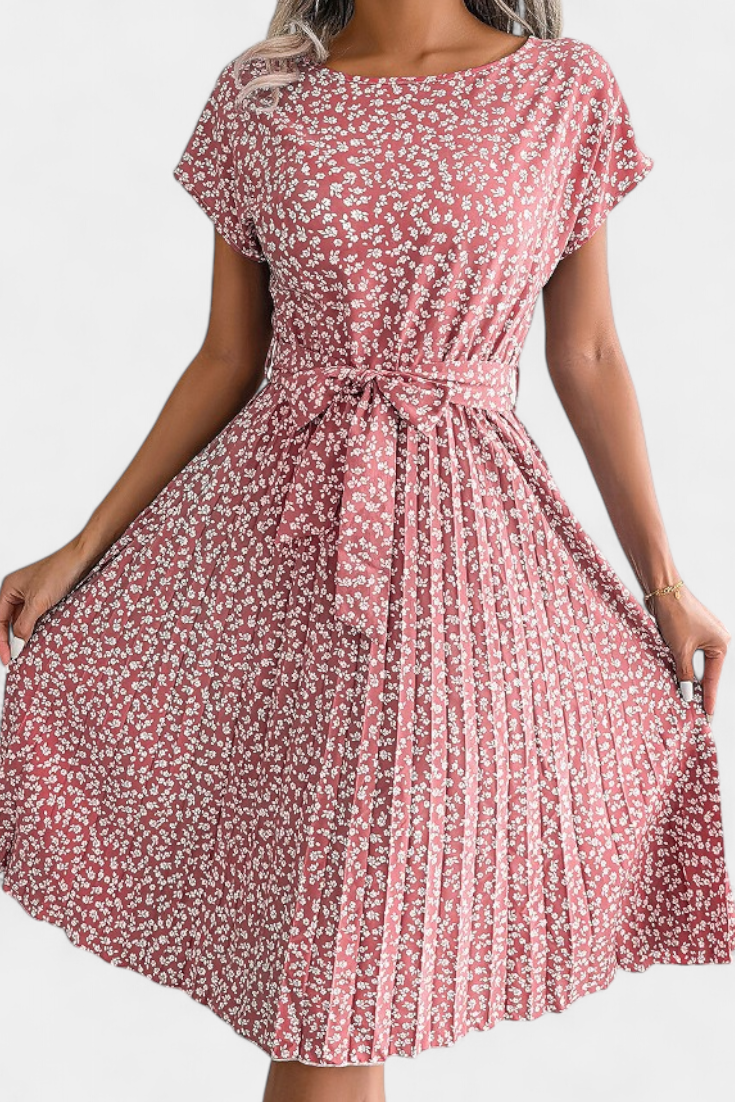 Teresa – Vestido Midi Floral Elegante y Con Encanto Natural