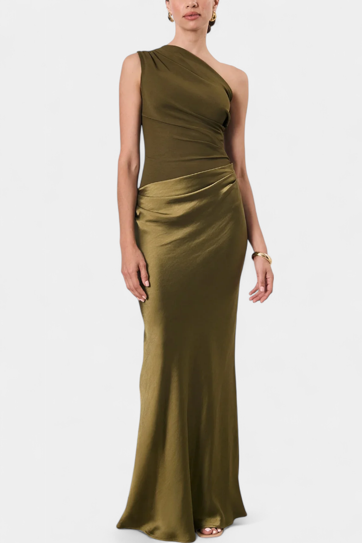 Marisol – Vestido Largo Plisado para Brillar con Estilo y Elegancia