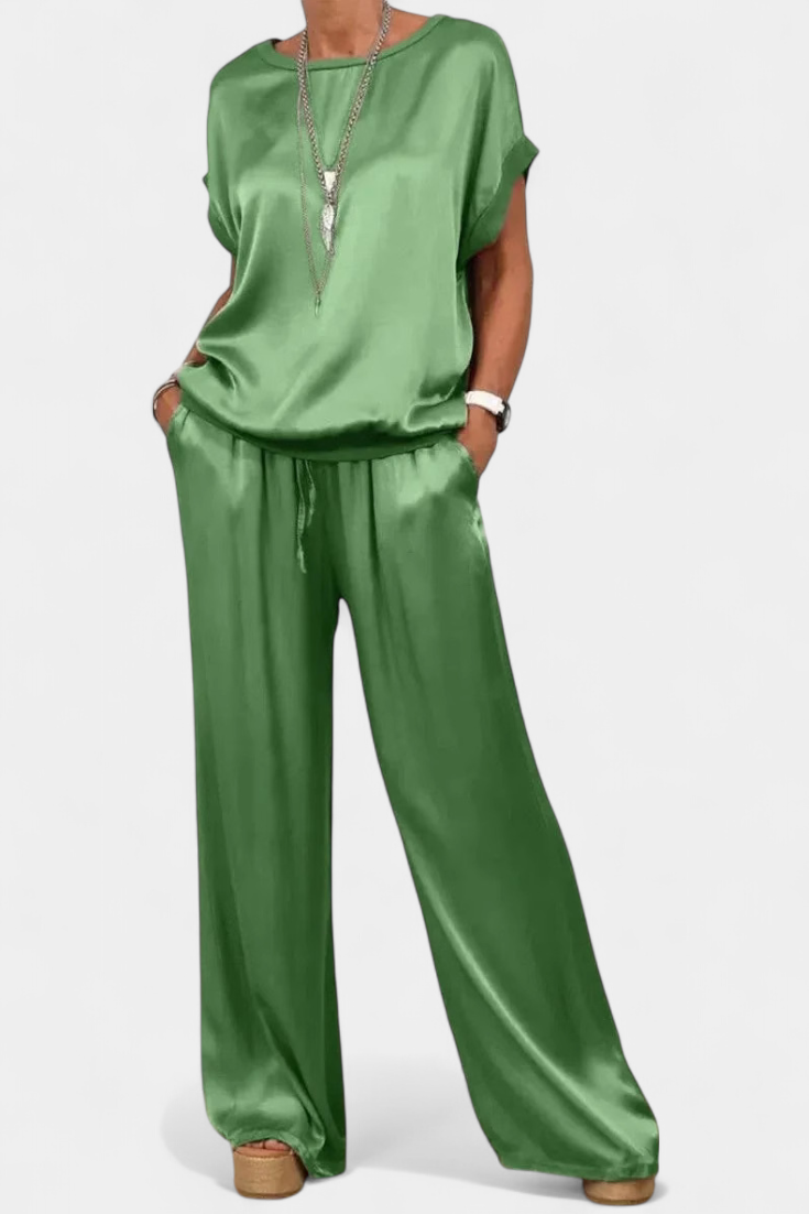 Claudia – Conjunto de Primavera de Dos Piezas para un Estilo Elegante y Versátil