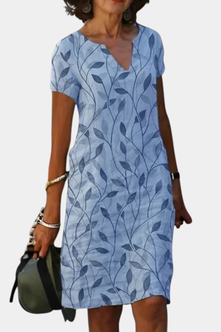 Carmen – Vestido Casual con Estampado Fresco y Encanto Natural