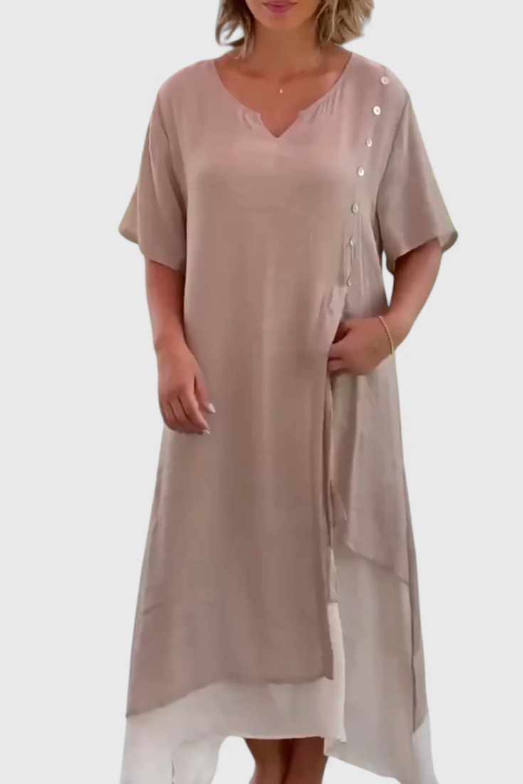 Lola – Vestido Midi Atemporal Para Una Elegancia Sin Esfuerzo