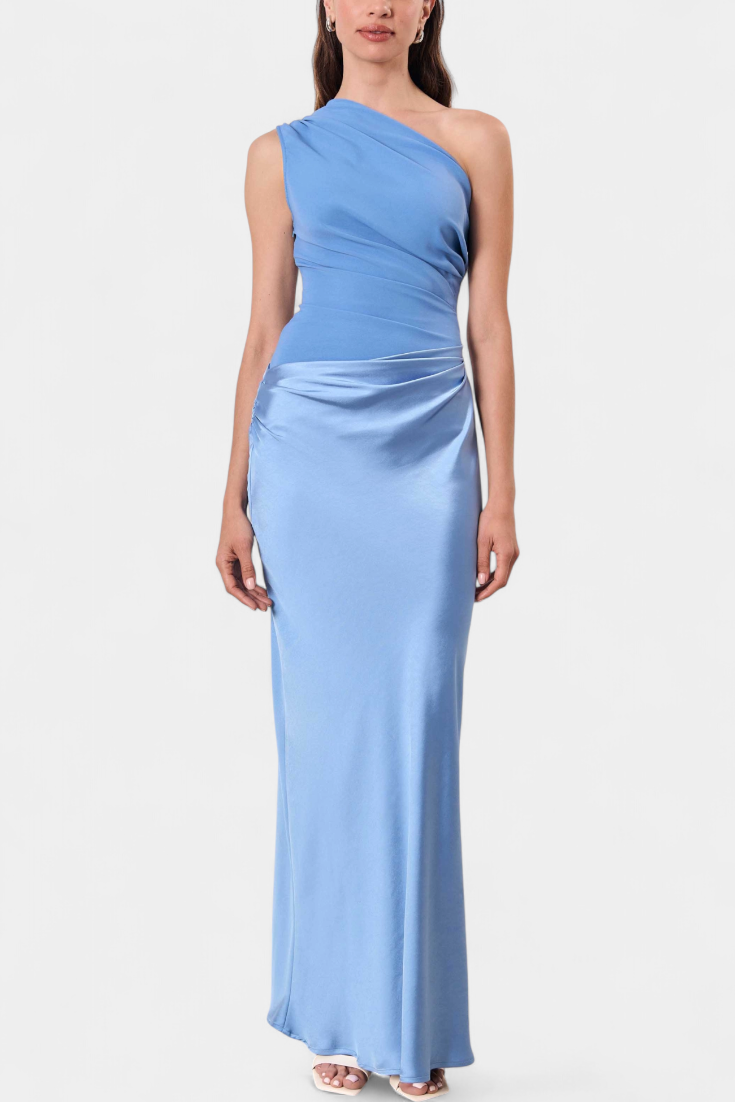 Marisol – Vestido Largo Plisado para Brillar con Estilo y Elegancia