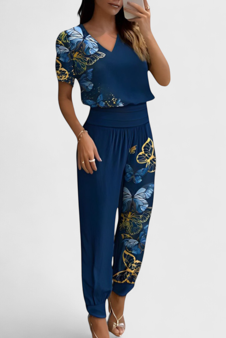 Camila – Conjunto de Blusa y Pantalones para un Estilo Sofisticado y Cómodo