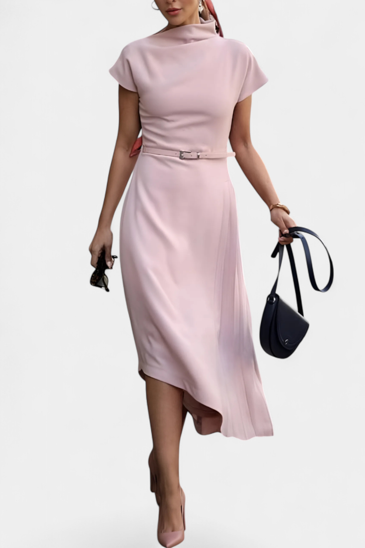 Ana – Vestido Asimétrico Urbano para Un Estilo Elegante y Moderno